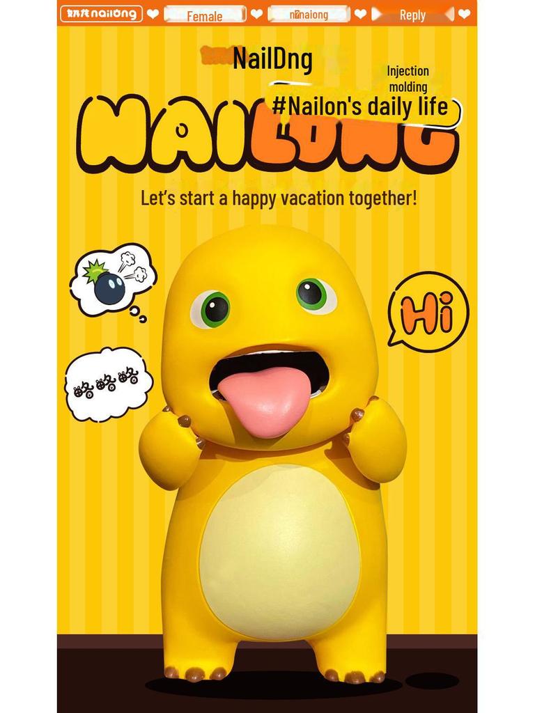 Genuine Milk Dragon Blind Box Doll: Trendy Office Decor & Play Figure