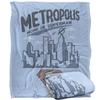 Superman Metropolis Blanket