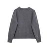 Trendy French Chic Ribbed Knit Women's Sweater for Autumn/Winter