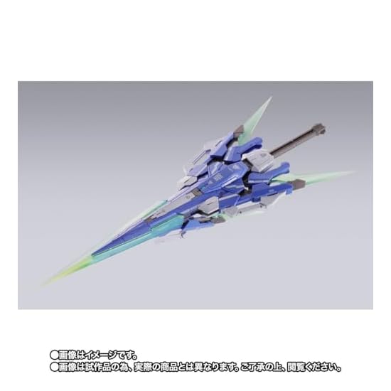 Mobile Suit Gundam 00V Senki METAL BUILD 00 Qan[T] Full Saber Option Set Approx. 230mm ABS Pre-paint
