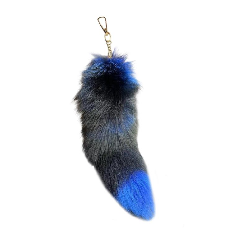 Animal Tail Keychain Faux Car Keys Organiser Handbag Charm Gift for Her Stylish Handbag Decoration
