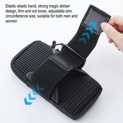 Yousheng Phone Arm Bag with Two Layer Large Capacity Running Armband Lightweight Comfort Fit Secure Phone Pocket for Sports