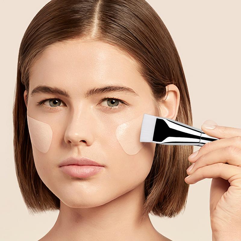 Flat Foundation Brush Liquid Makeup Concealer Foundation Brush Spatula Ultra Thin Concealer Pad Professional Make Up Tools