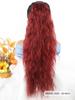 Long Curly Drawstring Ponytail Synthetic Ponytails for Women Black Blonde Red Ponytail Clip In Hair Extensions for Daily Cosplay