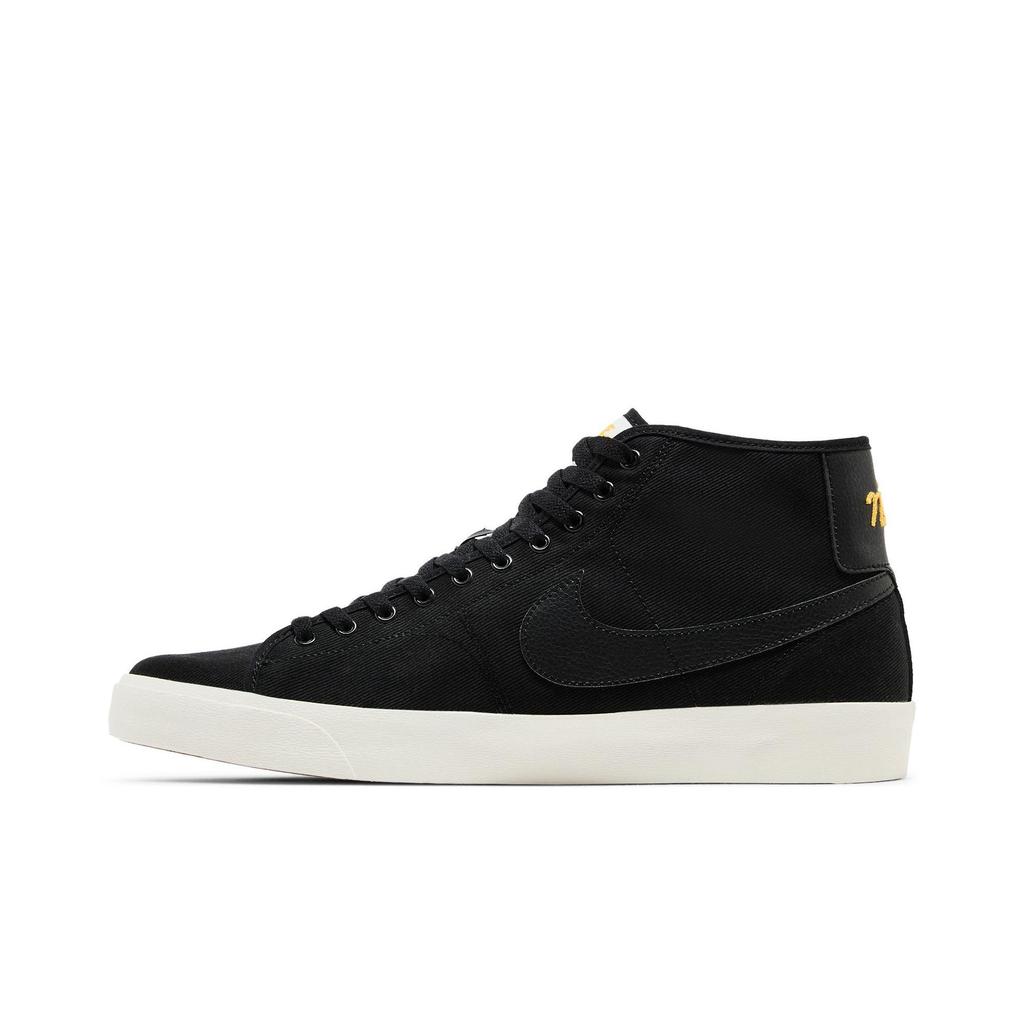 Nike Blazer Court Mid Premium SB 'Black' (Unisex) Black / Black / Sail / Black Skateboard Shoes DH7479 001