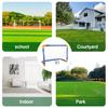 Indoor Outdoor Mini Folding Soccer Goal Net Plastic Football Post Frame Set Inflatable Kids Sport Toys For Indoor Outdoor Team Games