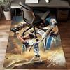 Messi Football Celebration Rug Game Carpet, Floor Mat for Bedroom Living Room Entryway Rug, Home Decor Idea Gift for Christmas birthday