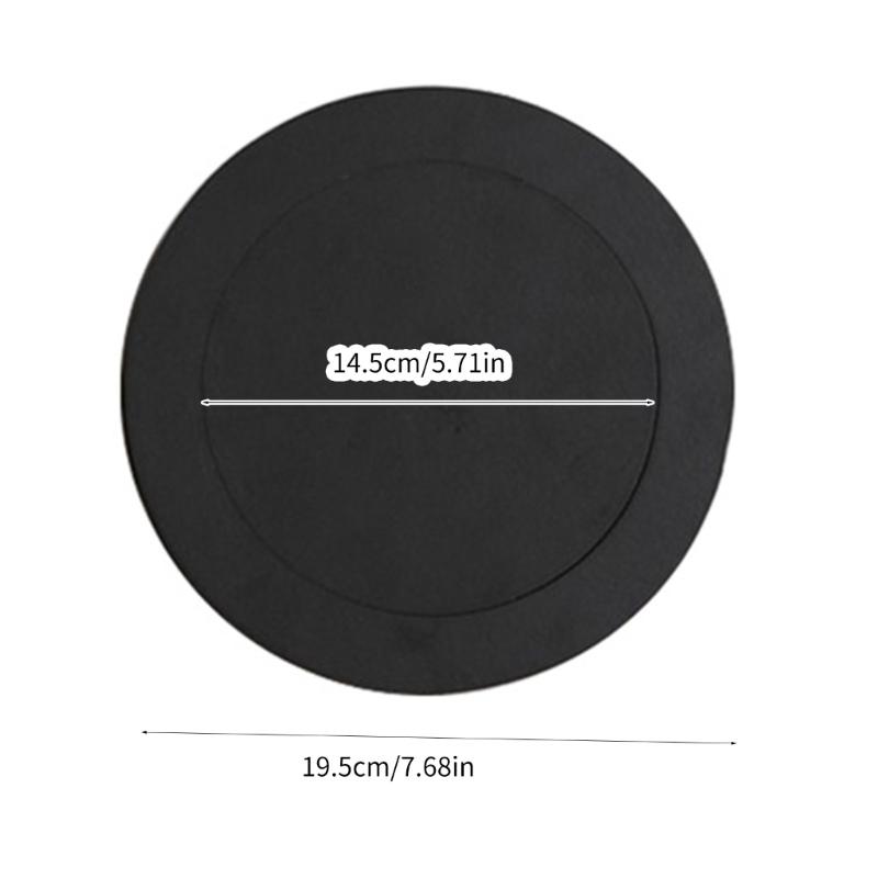 Alto-falante de 6,5" Carro Universal Espumas Sistema de Alto-falantes, Esponja Auto-adesiva Alto Rebote Anéis de Isolamento de Espuma para Alto-falante de Carro