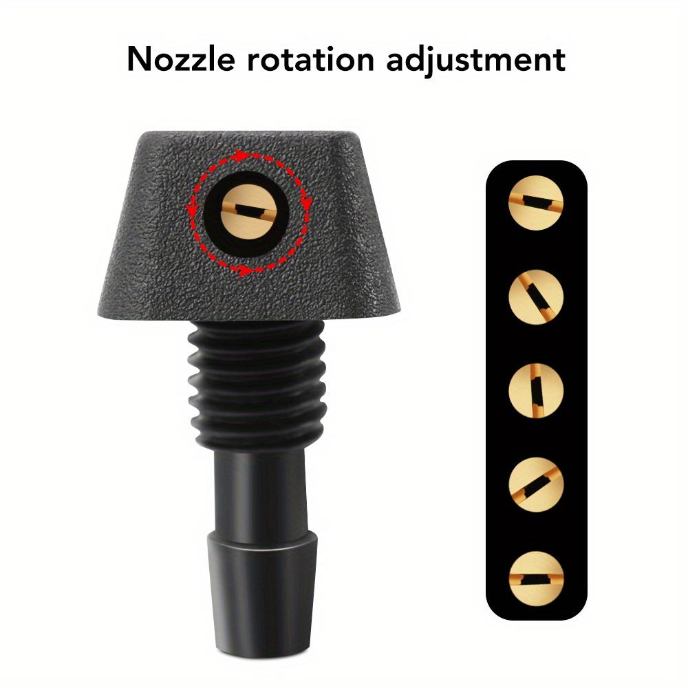 2Pc Car Windscreen Washer Water Spray Jets Nozzles For Seat Ibiza Leon Mk3 5F Ateca Alhambra Altea Arona Arosa Cordoba Exeo Inca