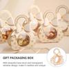 50pcs Wedding Souvenir Boxes Gift Packaging Candy Box Small Present Container for Holiday Party Favors