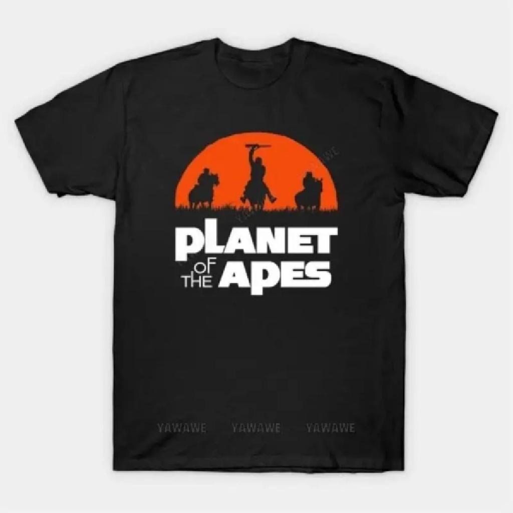 Brand man casual T-shirt black tshirts for mens Planet Of The Apes T Shirt unisex cotton summer short sleeve fashion tee-shirt