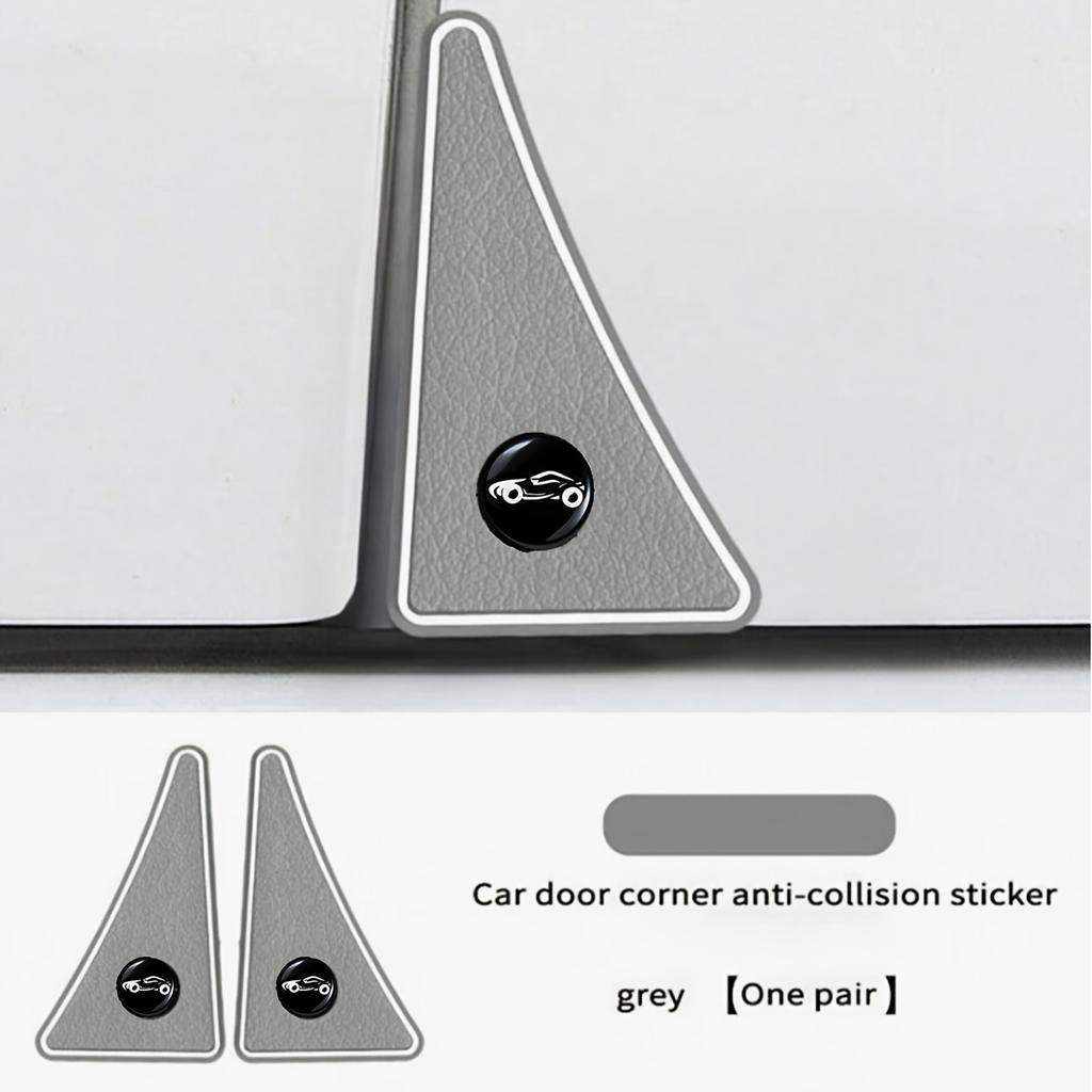 [2pcs PVC Edge Guards] 2pcs PVC Car Door Edge Guards | Anti-Scratch & Collision Protection Stickers for Enhanced Vehicle Safety, Car Door Protector