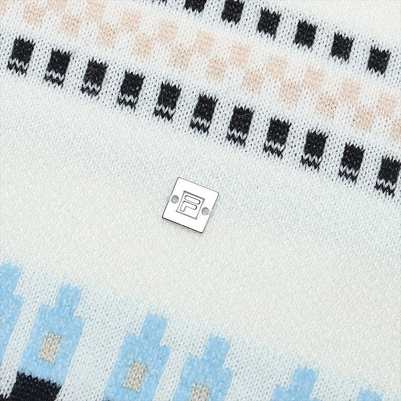 New FILA Knitwear Women's All Over Print F11W443409FZA