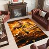 Star Player 3 Customized Name Floor Rug Office Rug Perfect for Foyer Living Rooms Balcony Dormitory Antislip Carpet Office home decor