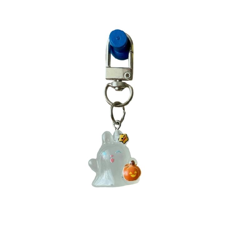 Geister Katze Design Schlüsselanhänger Schönes Harz Accessoire Auffälliger Taschenanhänger Für Frauen Und Beste Freundin