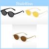 P1345 Vintage Oval Frame Sunglasses Wholesale Retro Red Book Fashion Personality Street Snap Shades