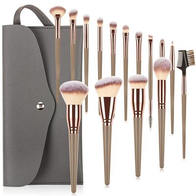 7/10/15pcs Professional Makeup Brushes Set Bag Foundation Eyelash Eyebrow Eyeshadow Cosmetic Make Up Tool