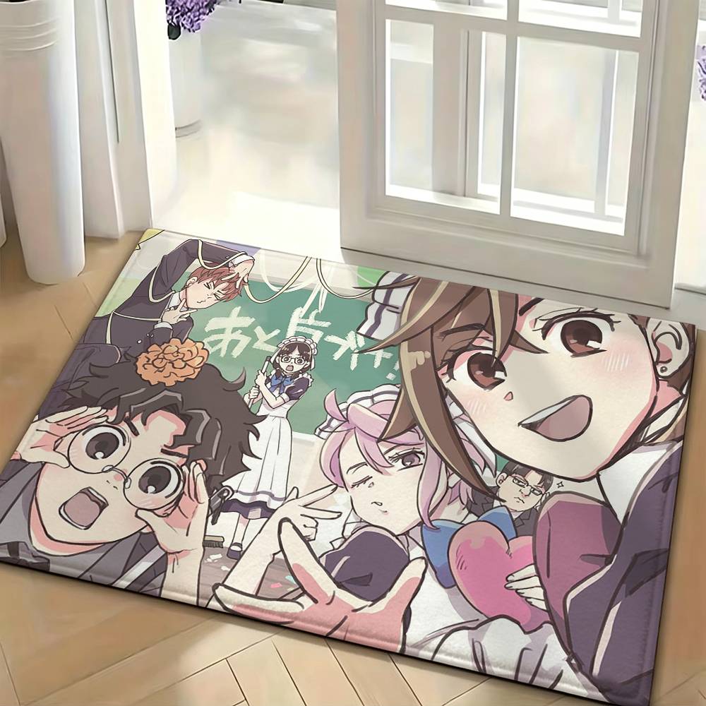 Anime D-DAN DA DAN Floor Mat Soft Non Slip for Entry Door Bathroom Indoor Home Decorative Carpet