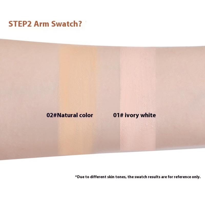 Face Repair Velvet Foundation Cream A Soft Focus Makeup Powder Cream Concealer Oil Control Waterproof Sweatproof Makeup Holding Powder Cream