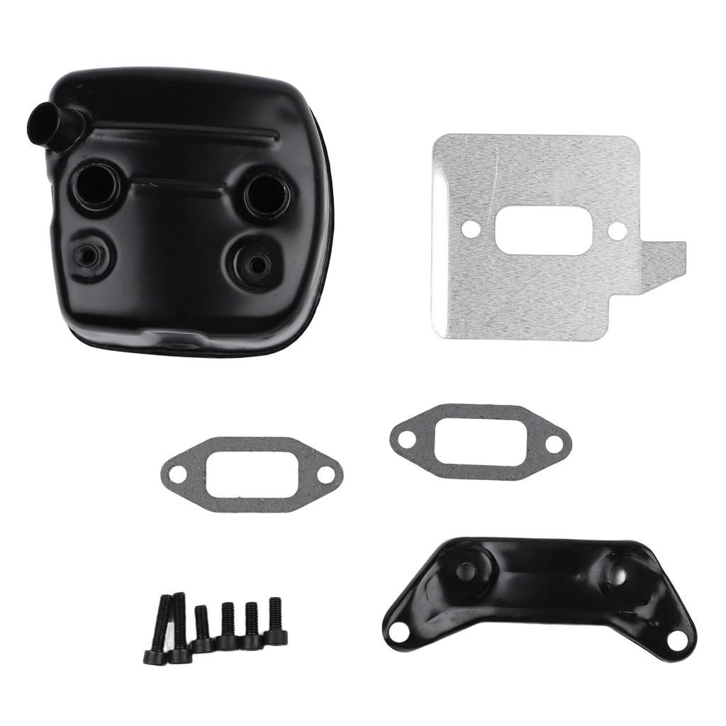 Exhaust Muffler Replacement Parts Set for Various Chainsaws Including Model Ranges of Series from the Range of For 362 To