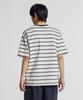Nyuballanseu Nbneg31583 / Uni Track Club Striped Short Sleeve Tee (Cream)