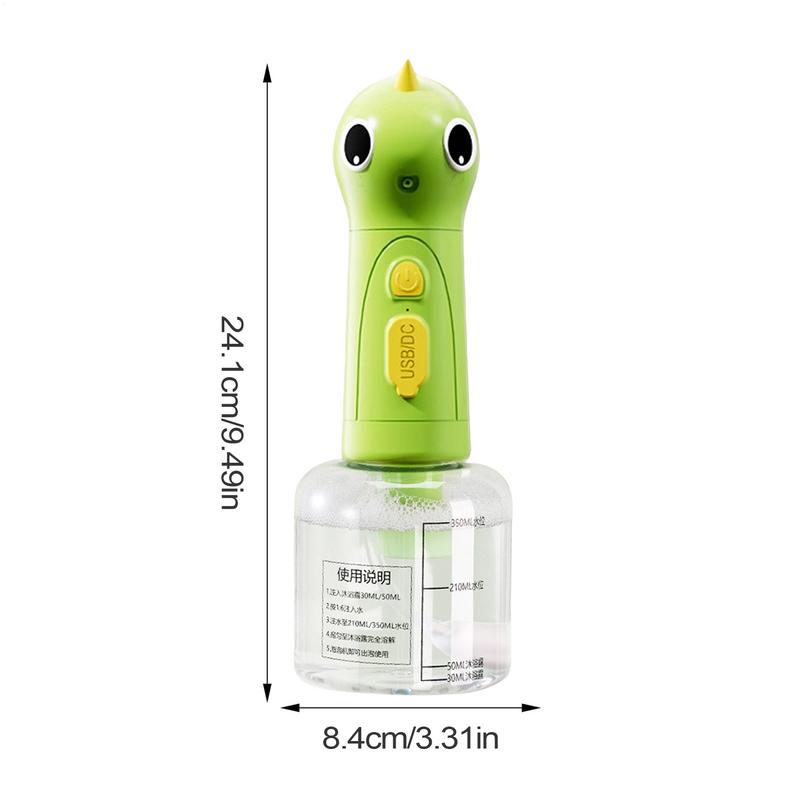 Wiederaufladbarer, automatischer Schaumspender für Katzenseifen – niedlich, effizient und tragbar mit präziser Skala