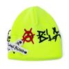 BLACKBLOND BBD Graffiti Logo Patch Beanie (Neon)