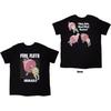 Pink Floyd T-Shirt: Animals Cartoons (Back Print) OFFICIAL NEW