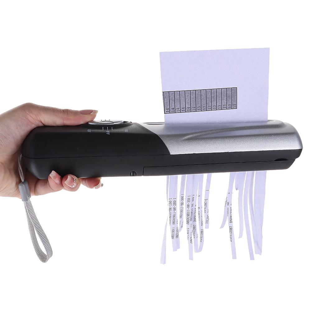 Office Home USB Powered Paper Shredders Mini Hand Shredder Cutting Machine Handheld USB Shredder