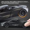 1/32 McLaren 720S Car Model Simulation Sound and Light Bring Back To Pull Forward Children's Toy Car Birthday Gift Christmas