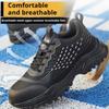 Fashion Construction Site Shoes Insulated 6kv Electrical Shoes Work Boots Safety Shoes Men Anti-smash Anti Puncture Indestructible Shoes