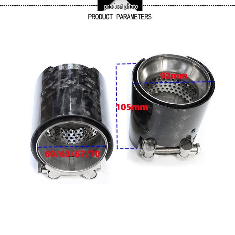 BMW M Series Výfukové potrubí Nerezová ocel Dekorativní koncovka