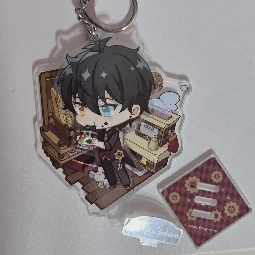Ansta Kagehira Mika Mofun Cafe Limited Acrylic Stand Keyring