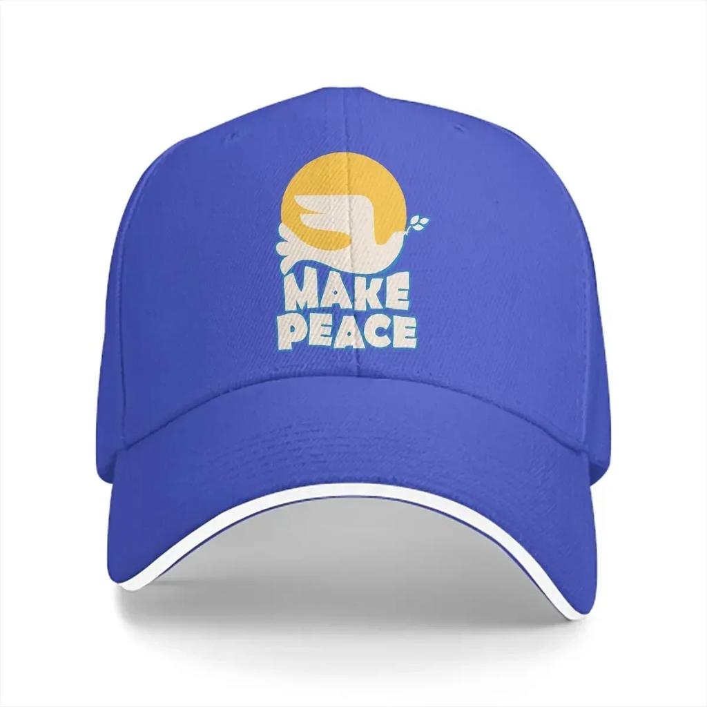 Typography Baseball Cap Unisex Hats Visor Protection Snapback Peace Dove Gifts Caps