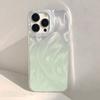 Gradual change smudge feather yarn for iPhone17promax Apple 16 laser mobile phone case 14/13 large hole 15