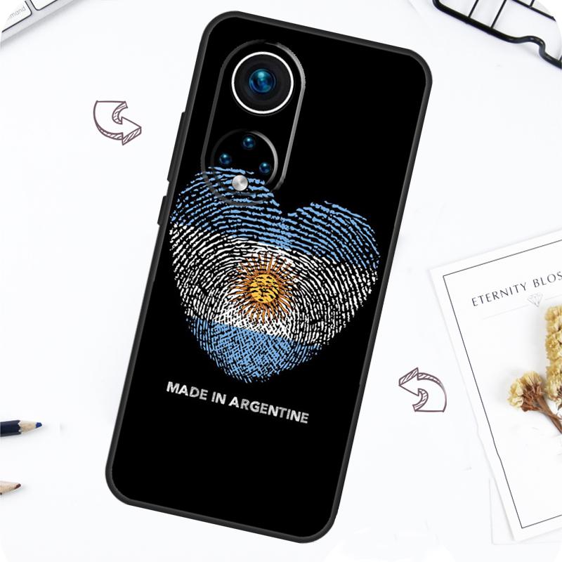 Argentine Flag Case For Honor Magic 7 Pro 5 6 Lite Honor 200 Pro 50 70 90 X8b X9a X8a X8 X9 X9c X9b Cover