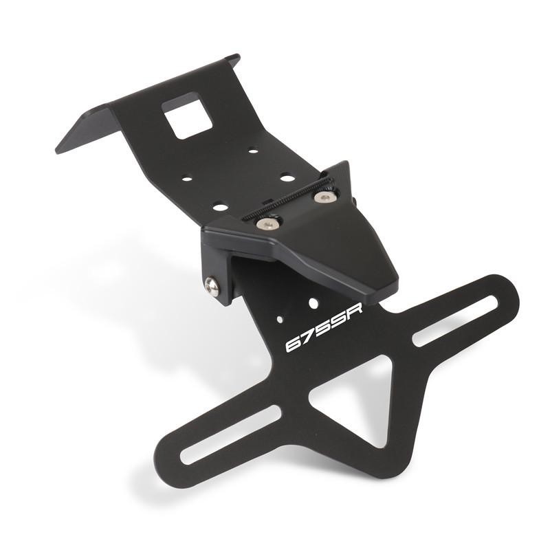 Motorcycle License Plate Holder Fit For 675SR 675NK 675 SR 675SR R Rear Short Tail Stock Light Tailstock Holder Bracket Kit