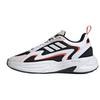 Ozwave PU Fabric Synthetic Leather Comfortable Versatile Breathable Low-Top Dad Shoes Unisex Sneakers Black White Orange JH7371