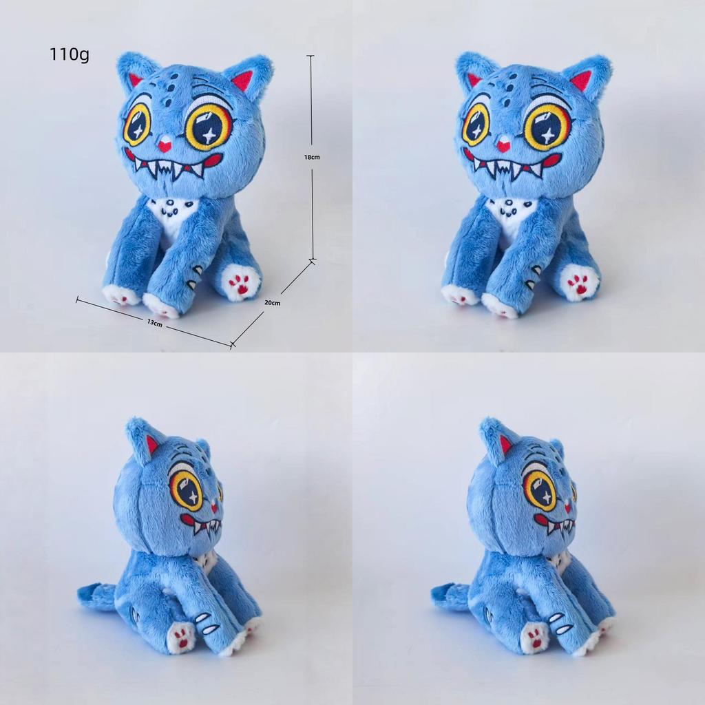 Kpop Demon Hunters Derpy Tiger Plush Toy Animal Stuffed Creature For Fans And Collectors