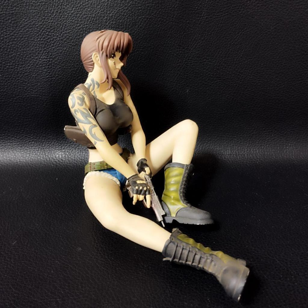 [USED] New Line Black Lagoon Revy Complete Figure Junk