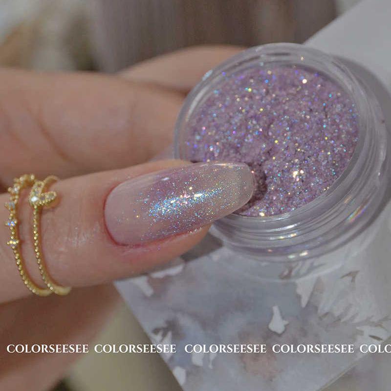 

Gradient Nail Glitter, Polarized Fine Powder, Original Chinese-Style Ruicai Nail Art Jewelry