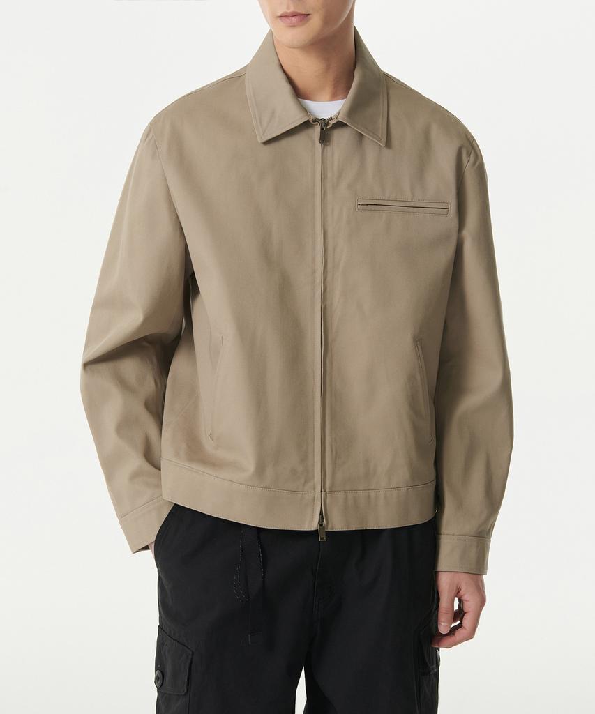 Musinsa Standard Heavyweight Cp Work Jacket [Beige]