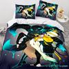 Set de lenjerie de pat Game Undertale Frisk Sans Băieți Fete Duble Queen Size Husă de pilota Față de pernă Pat Copii Adulti Textile de casaextile