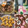 Animal Cookie Cutter Set for Kids, Cookie Cutter Set of 12 Piece, Stainless Steel Biscuit Cutters Molds with Fox, Giraffe, Squirrel, Penguin,