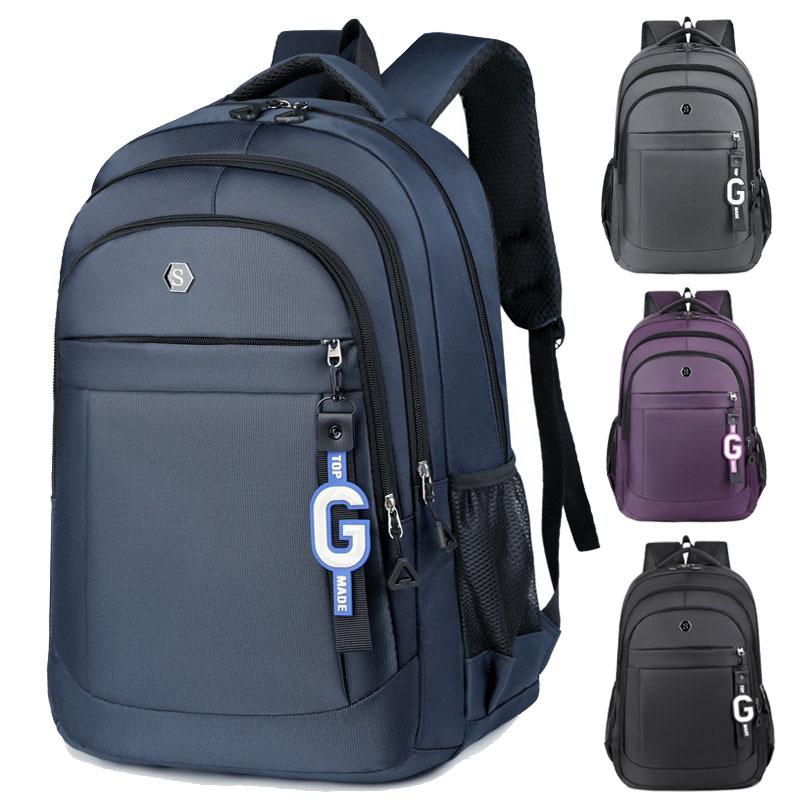 Unisex Backpack Oxford Breathable Design Laptop For Travel School Bag Business
