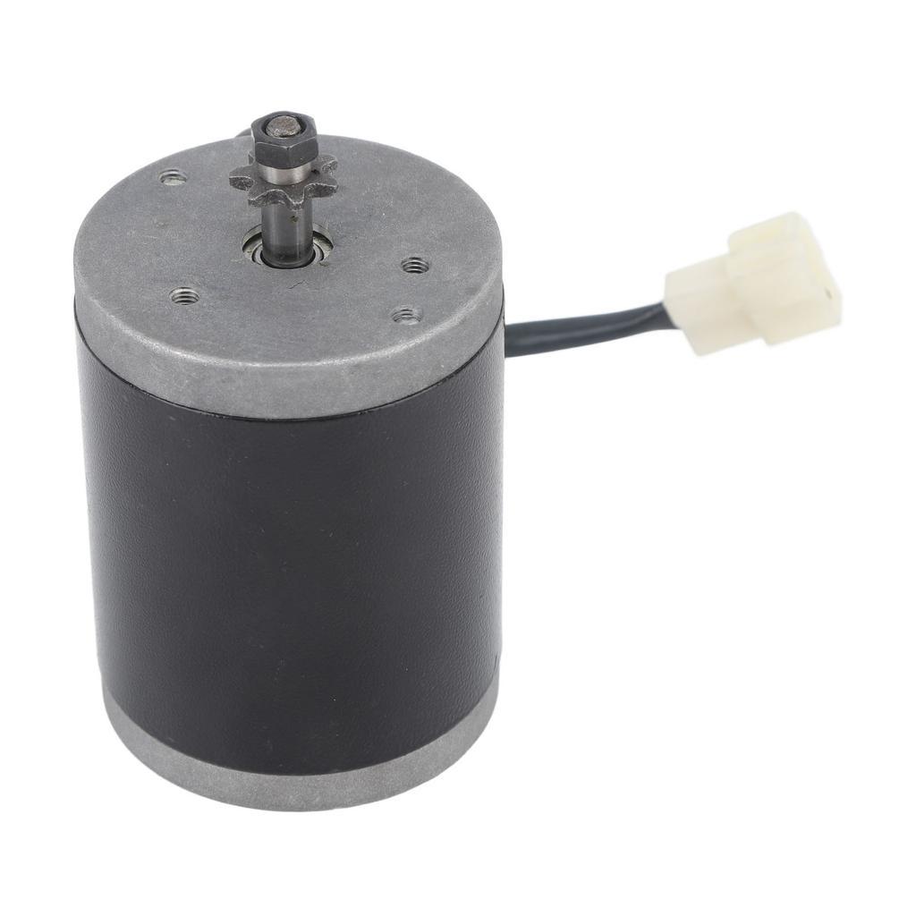 12V100W Elektrisk skotermotor med tannhjul Elektrisk drivmotor for elektrisk skotermotor, sykkel, sykkel
