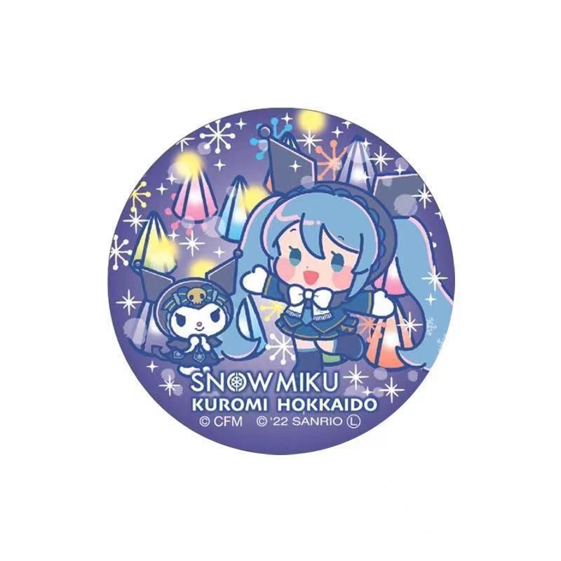 

Снег, брошь Хацунэ Мику, аниме-брошь, украшение коллекции.