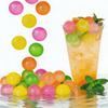 Durable Reusable Plastic Ice Cubes 8/24PCS Assorted Shapes Long Lasting Cooling for Summer Drinks Holiday Party Gift