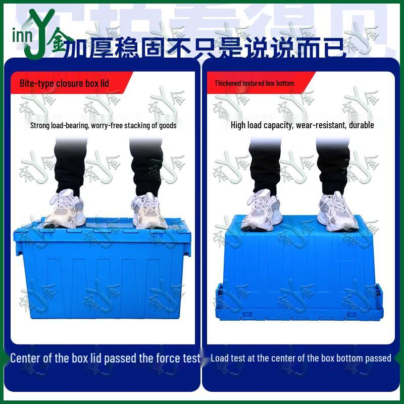 Stackable Plastic Storage Box with Lid