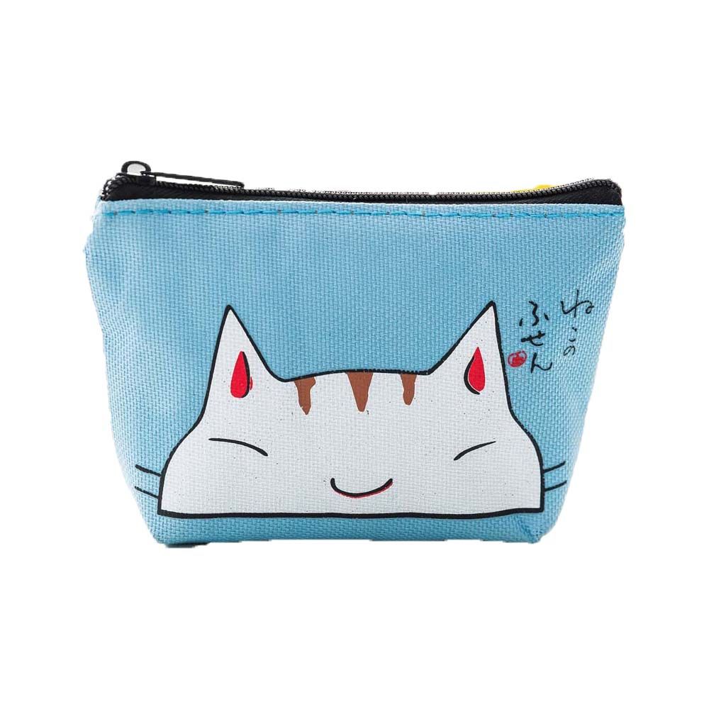 

Zipper Multifunctional Storage Bag Women Wallets Card Holders Korean Money Bag Small Coin Purse синий